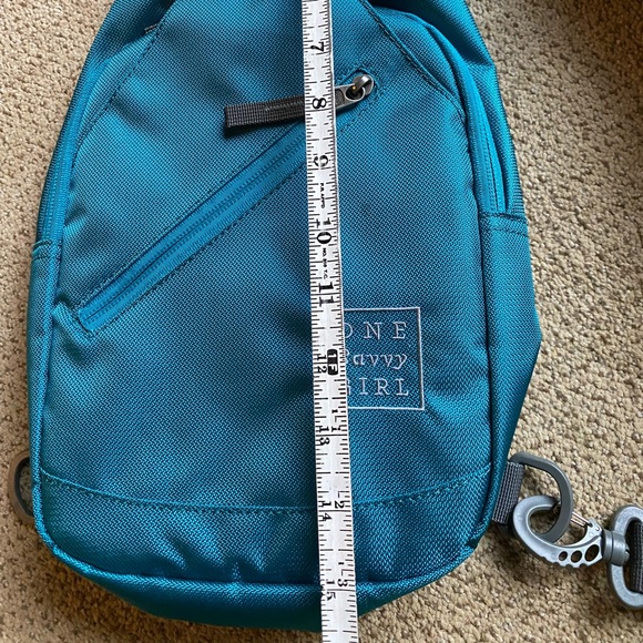 One Savvy Girl cross body bag. Wear it in front or back. - Picture 1 of 9